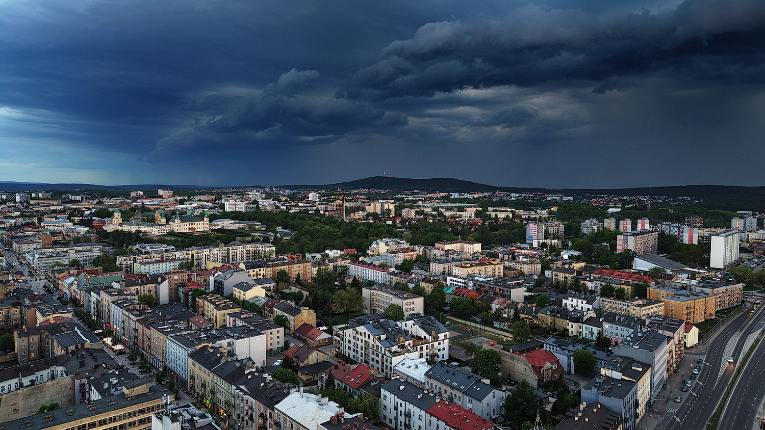 Wichury i burze nad regionem