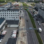 20.05.2026. Kielce. Budowa ścieżki rowerowej przy ulicach Żelaznej i Gosiewskiego / Fot. Jarosław Kubalski – Radio Kielce