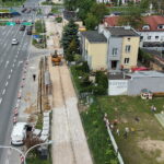 20.05.2026. Kielce. Budowa ścieżki rowerowej przy ulicy Sandomierskiej / Fot. Jarosław Kubalski – Radio Kielce