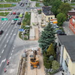 20.05.2026. Kielce. Budowa ścieżki rowerowej przy ulicy Sandomierskiej / Fot. Jarosław Kubalski – Radio Kielce