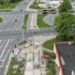 20.05.2026. Kielce. Budowa ścieżki rowerowej przy ulicy Sandomierskiej / Fot. Jarosław Kubalski – Radio Kielce