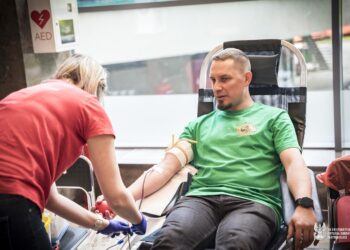 Wspólnie zebrali blisko 14 litrów krwi