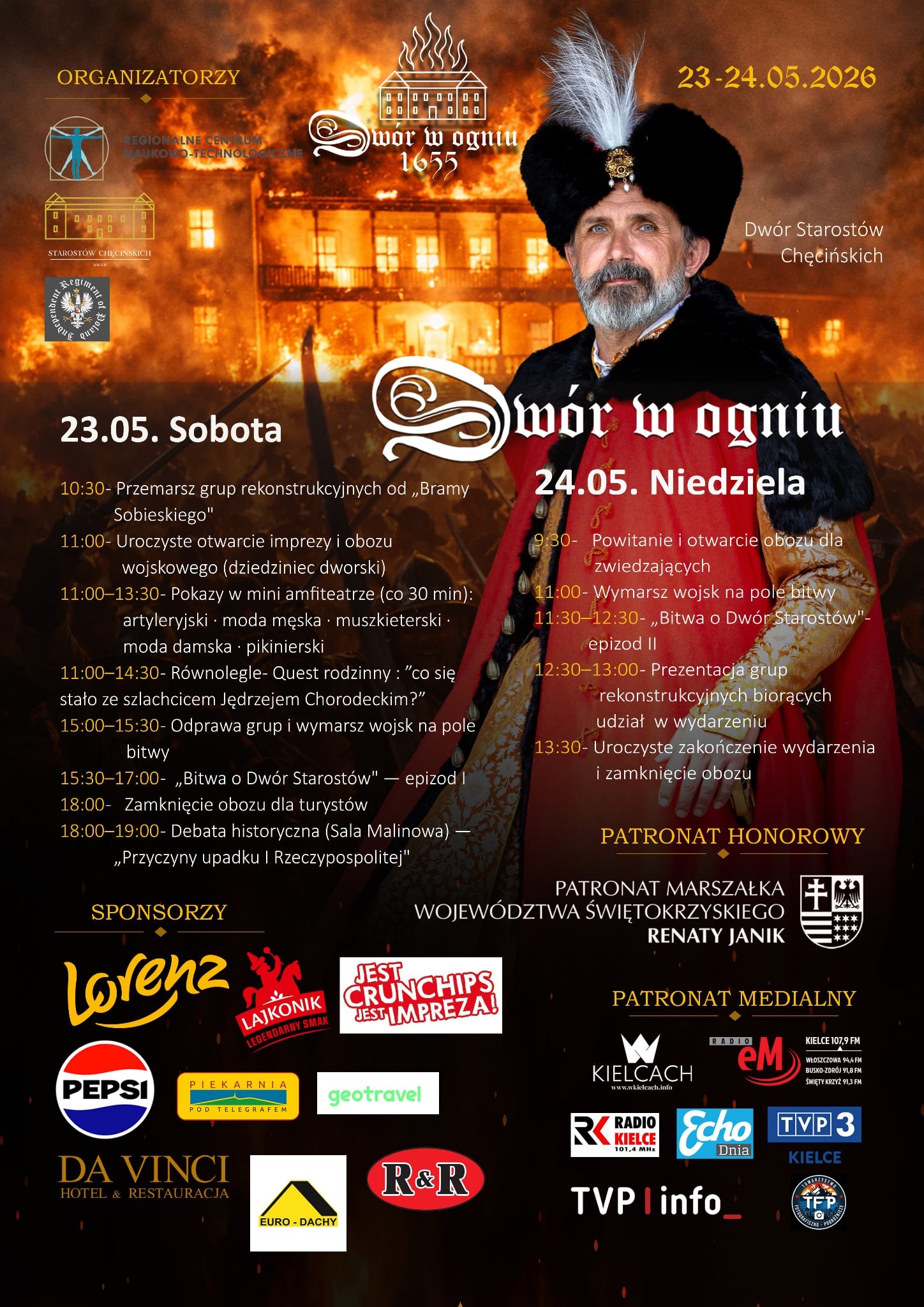 Dwór w ogniu 1655