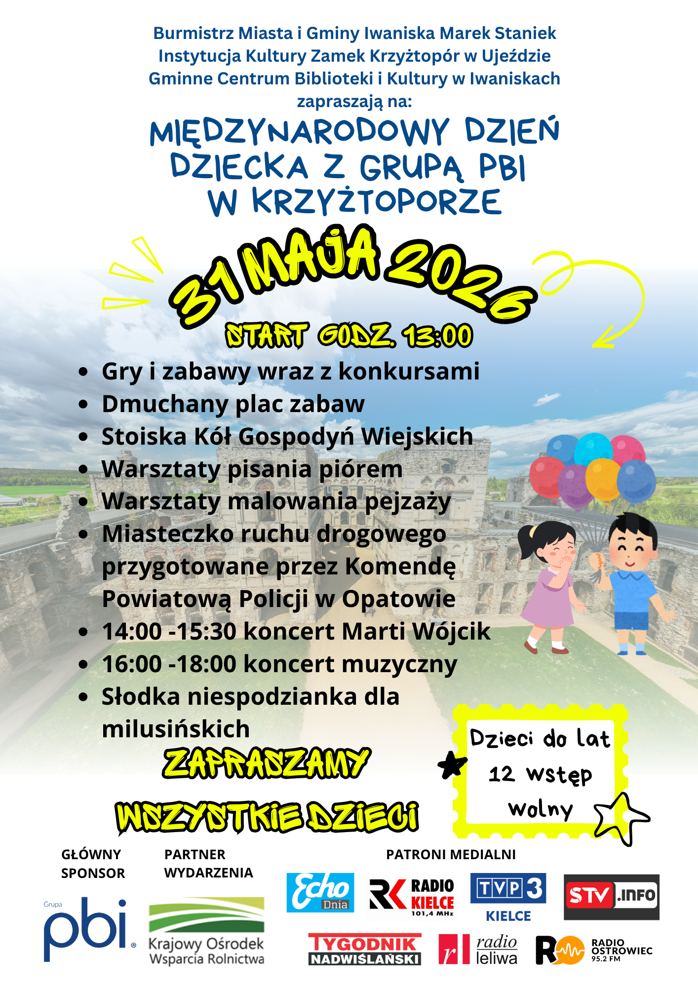 Międzynarodowy Dzień Dziecka z Grupą PBI w Krzyżtoporze - Radio Kielce