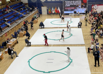 16.05.2026. Kielce. Puchar Polski Kadetek i Kadetów, Młodziczek i Młodzików oraz Dzieci w sumo / Fot. Jakub Rożek – Radio Kielce