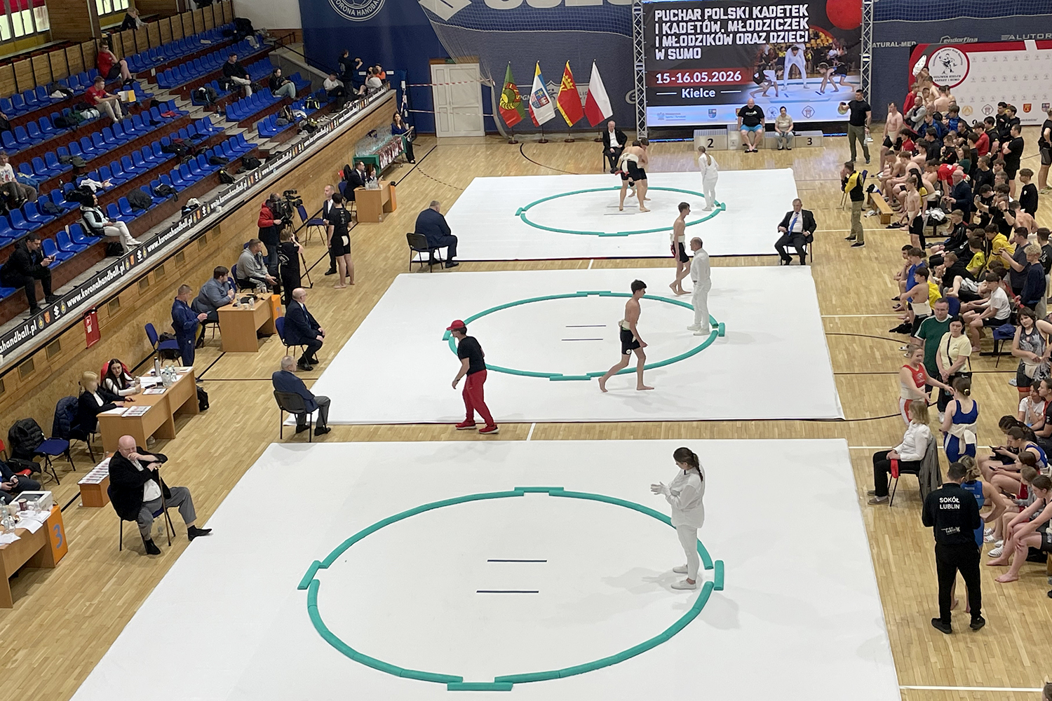 Znakomita frekwencja na turnieju sumo w Kielcach