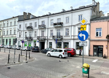 15.05.2026. Kielce. Plac Wolności. Zmiana organizacji ruchu / Fot. Wiktor Taszłow - Radio Kielce