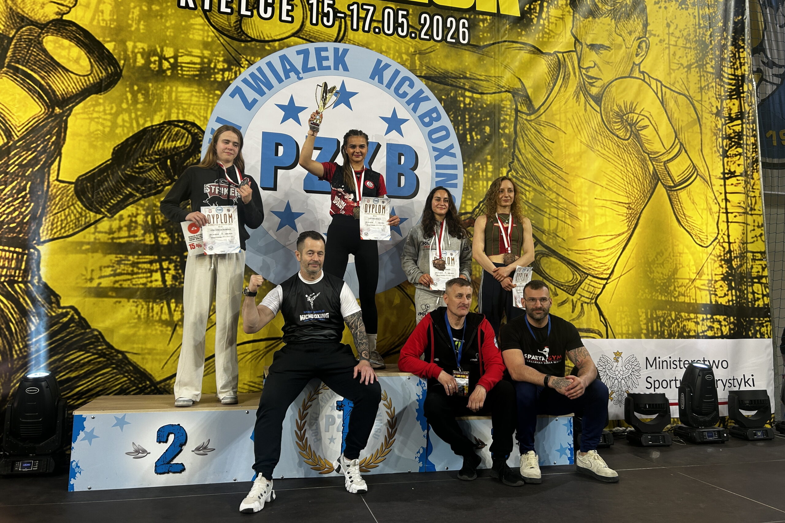 Kickboxerskie święto w Hali Legionów. Kielczanie na podium Mistrzostw Polski