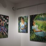 Wystawa „Buscy artyści - dla Buska” w Galerii Sztuki Willa Polonia / Fot. Marta Gajda-Kruk - Radio Kielce