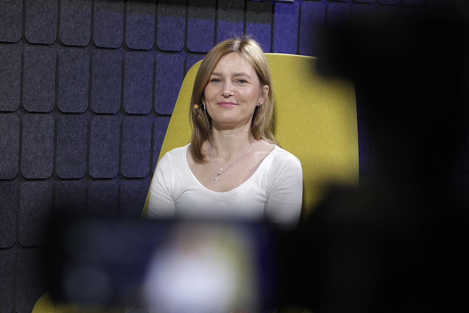 „Dzień dobry, to Ja! Rozmowy inne niż wszystkie w Radiu Kielce”. Katarzyna Lisowska / Fot. Jarosław Kubalski - Radio Kielce