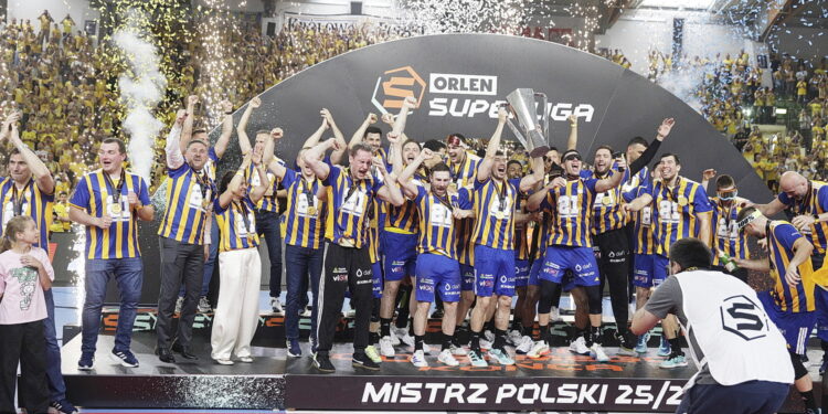31.05.2026. Kielce. Finałowy mecz Orlen Superligi: Industria Kielce - ORLEN Wisła Płock. / Fot. Jarosław Kubalski - Radio Kielce