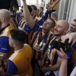 Kielce. Rynek. Feta z okazji zdobycia przez Industrię Kielce Mistrza Polski - Radio Kielce
