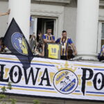 Kielce. Rynek. Feta z okazji zdobycia przez Industrię Kielce Mistrza Polski - Radio Kielce