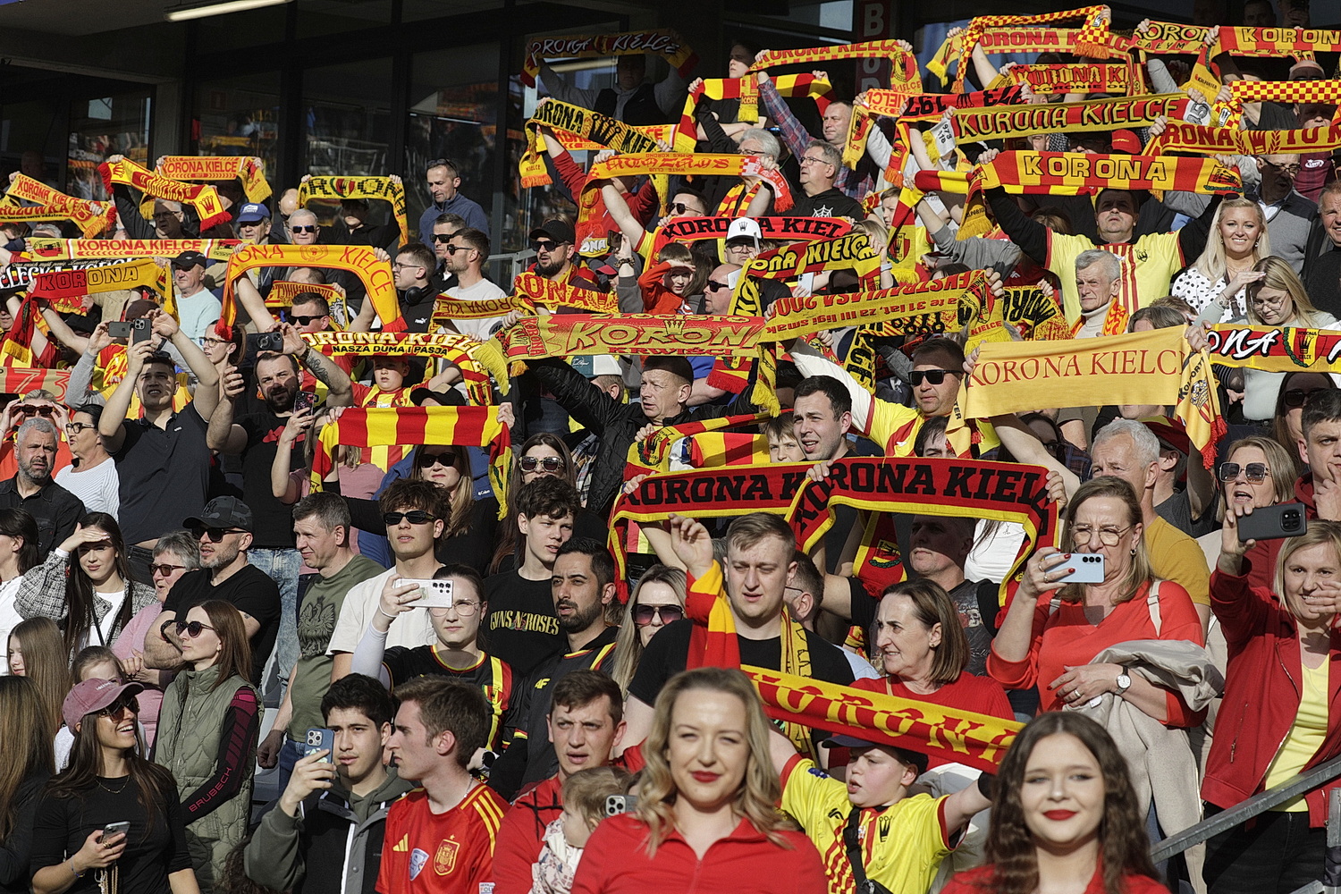 Kielce. Mecz Korona Kielce – Piast Gliwice