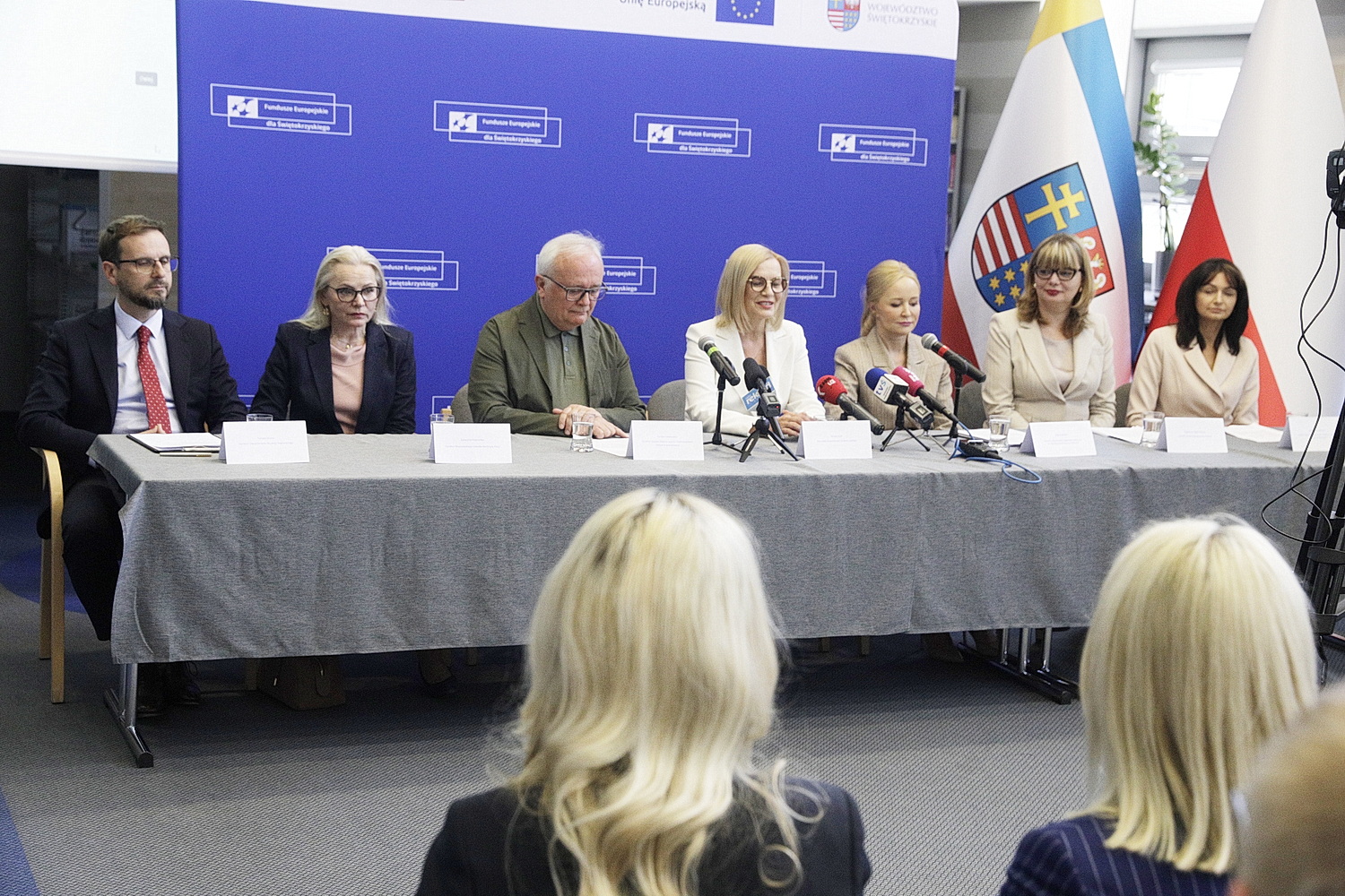 04.05.2026. Kielce. Wojewódzka Biblioteka Publiczna. Konferencja prasowa inaugurująca akcję „Funduszowy Maj” / Fot. Jarosław Kubalski - Radio Kielce