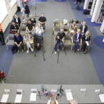 04.05.2026. Kielce. Wojewódzka Biblioteka Publiczna. Konferencja prasowa inaugurująca akcję „Funduszowy Maj” / Fot. Jarosław Kubalski - Radio Kielce
