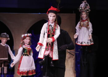 05.05.2026 Kielce. Teatr Lalki i Aktora Kubuś. Próba medialna Wesela Stanisława Wyspiańskiego / Fot. Jarosław Kubalski - Radio Kielce