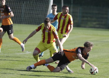 06.05.2026. Kielce. Mecz półfinałowy Chemar Rurociągi Pucharu Polski: Korona II Kielce - KSZO 1929 Ostrowiec Świętokrzyski / Fot. Jarosław Kubalski - Radio Kielce