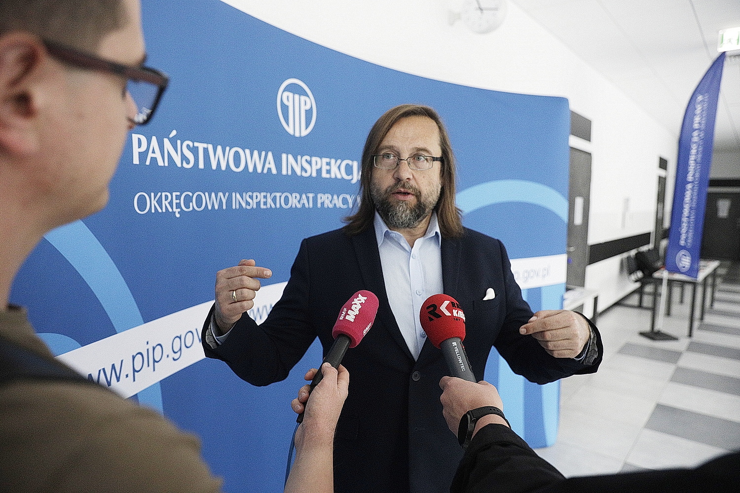 Na zdjęciu: Marcin Stanecki - Główny Inspektor Pracy / Fot. Jarosław Kubalski - Radio Kielce