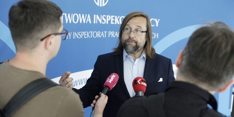 Na zdjęciu: Marcin Stanecki - Główny Inspektor Pracy / Fot. Jarosław Kubalski - Radio Kielce