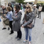 09.05.2026. Kielce. Ul. Sienkiewicza. Akcja „Mamy dość. Stop cierpieniu zwierząt” / Fot. Jarosław Kubalski - Radio Kielce