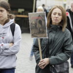 09.05.2026. Kielce. Ul. Sienkiewicza. Akcja „Mamy dość. Stop cierpieniu zwierząt” / Fot. Jarosław Kubalski - Radio Kielce