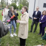 Ule z bębnów do pralek stanęły w Kielcach - Radio Kielce 19.05.2026. Kielce. Kielecki Park Technologiczny. Otwarcie pasieki edukacyjnej, która powstała w ramach projektu „Od bębna do ula” / Fot. Jarosław Kubalski - Radio Kielce