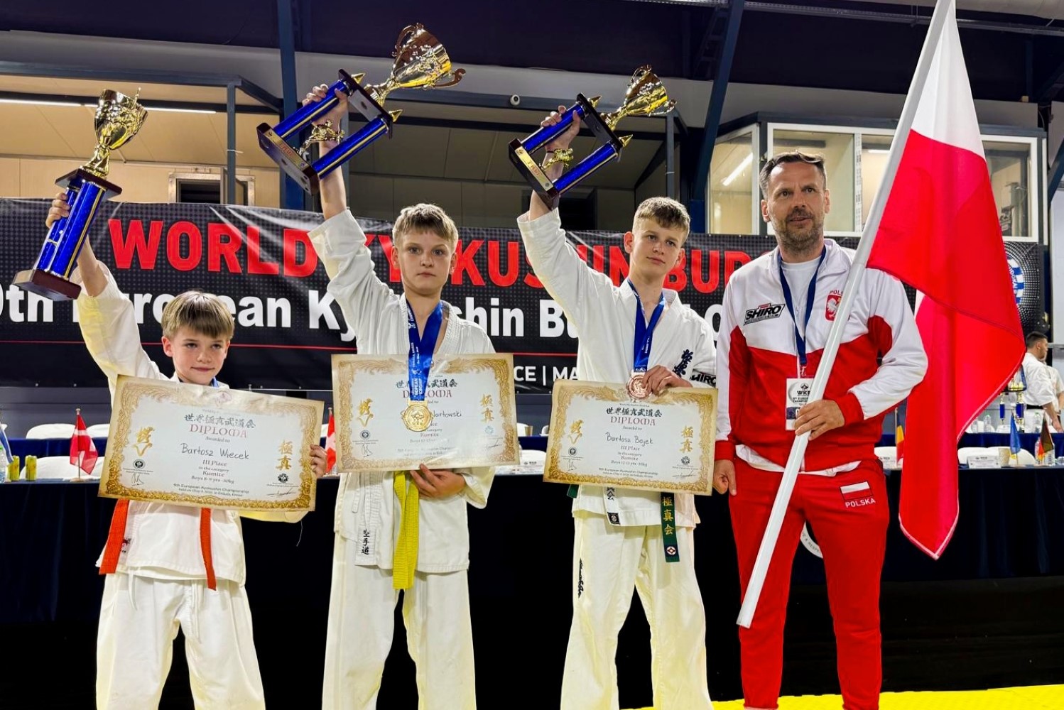 Medale zawodników SHIRO wywalczone w Grecji