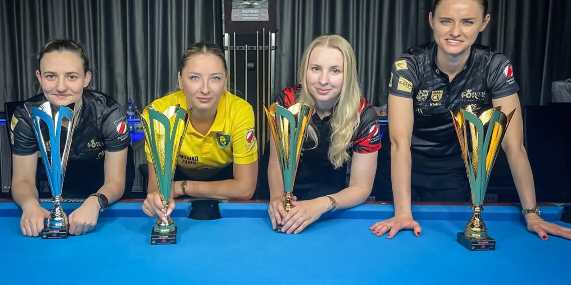 Medale zawodników Fortis Bilard Kielce w Pucharze Polski