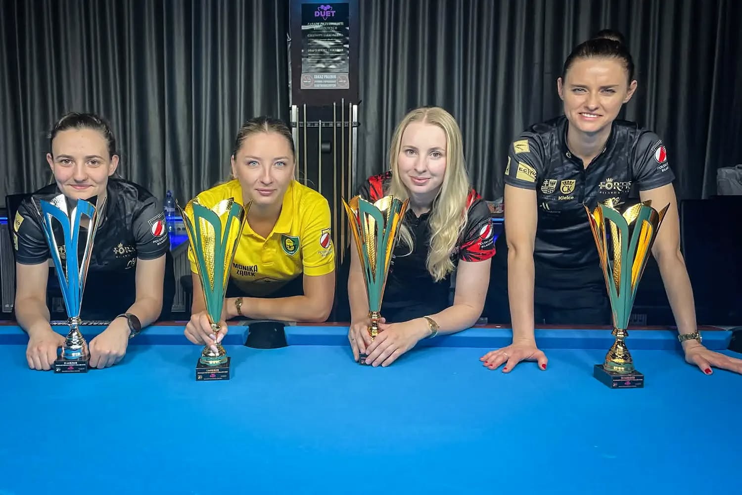 Medale zawodników Fortis Bilard Kielce w Pucharze Polski