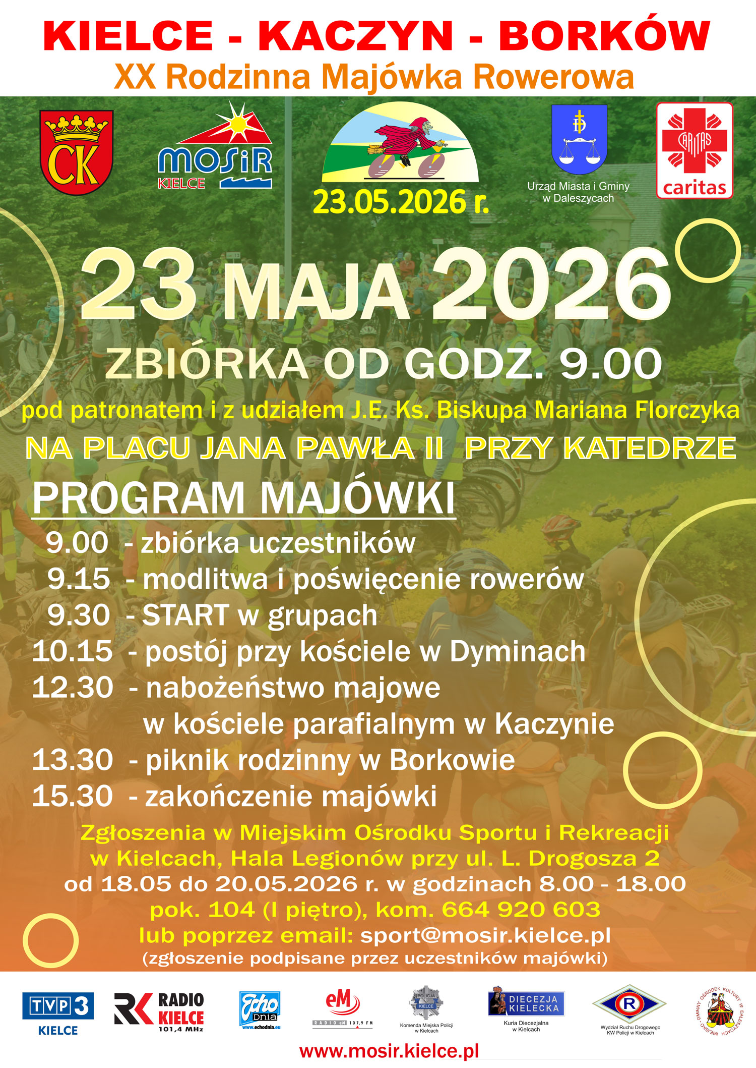 XX Rodzinna Majówka Rowerowa - Radio Kielce