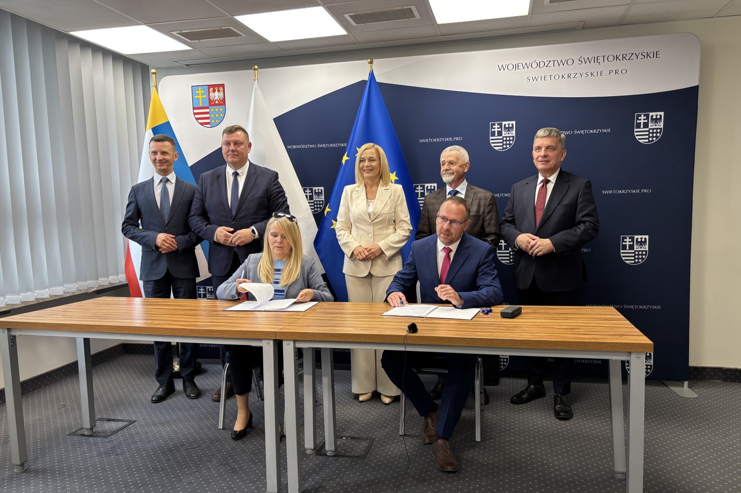 27.05.2026. Strawczyn. Konferencja / Fot. Marcin Marszałek - Radio Kielce