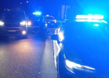 Pościg / Źródło: policja