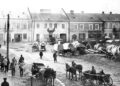 Lata 1914-1918. Jędrzejów. Plac Kościuszki (dawny Rynek). / Źródło: fotopolska.eu