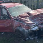 06.05.2026. Sarnówek Duży. Wypadek / Źródło: KPP Ostrowiec