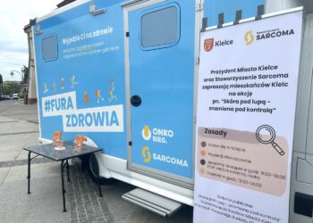 Dermatobus ponownie zaparkuje na Rynku w Kielcach