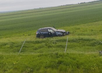 17.05.2026. Mnichów. Wypadek. / Źródło: KPP Jędrzejów