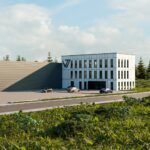 Wizulizacja nowej hali produkcyjno-magazynowej przy ul. Łukasiewicza / źródło: Urząd Miasta Kielce