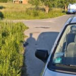7-latka na hulajnodze wjechała pod koła samochodu - Radio Kielce 08.06.2026. Osiek w powiecie staszowskim. 7-latka wyjechała hulajnogą pod koła samochodu / Fot. policja