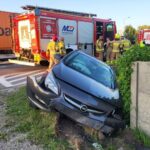 Dwa groźne wypadki w powiecie kieleckim - Radio Kielce 08.06.2026. Radlin. Wypadek / Fot. policja