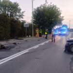 Wypadek w Chmielniku. Dwie osoby ranne