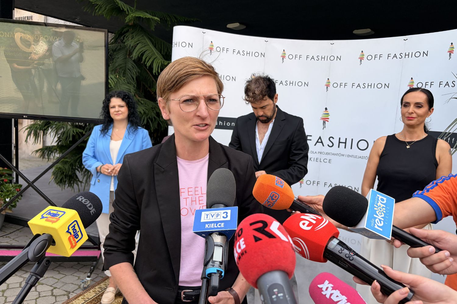 Organizatorzy liczą na „ogień” - Radio Kielce 22.06.2026. Kielce. KCK. Konferencja dotycząca 27. edycji festiwalu Off Fashion / Fot. Dariusz Kuc - Radio Kielce