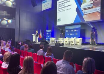 08.06.2026. Kielce. Targi Kielce. Konferencja Wojewódzkiego Urzędu Pracy w Kielcach „Region Przyszłości - Kompetencje i Rozwój” / Fot. Iwona Murawska-Bujnowicz - Radio Kielce
