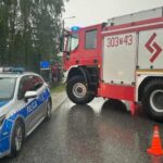 Nie żyje 12-letni chłopiec potrącony przez samochód - Radio Kielce 09.06.2026. Bławatków w gminie Piekoszów. Kierowca potrącił 12-letniego chłopca, który wybiegł pod koła samochodu / Fot. OSP Rykoszyn