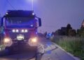 Pożar domu letniskowego. Nocna akcja strażaków