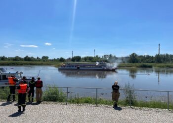 25.06.2026. Sandomierz. Powiatowe ćwiczenia służb ratowniczych / Fot. Grażyna Szlęzak-Wójcik - Radio Kielce