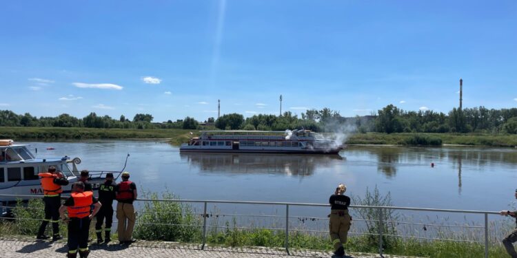 25.06.2026. Sandomierz. Powiatowe ćwiczenia służb ratowniczych / Fot. Grażyna Szlęzak-Wójcik - Radio Kielce