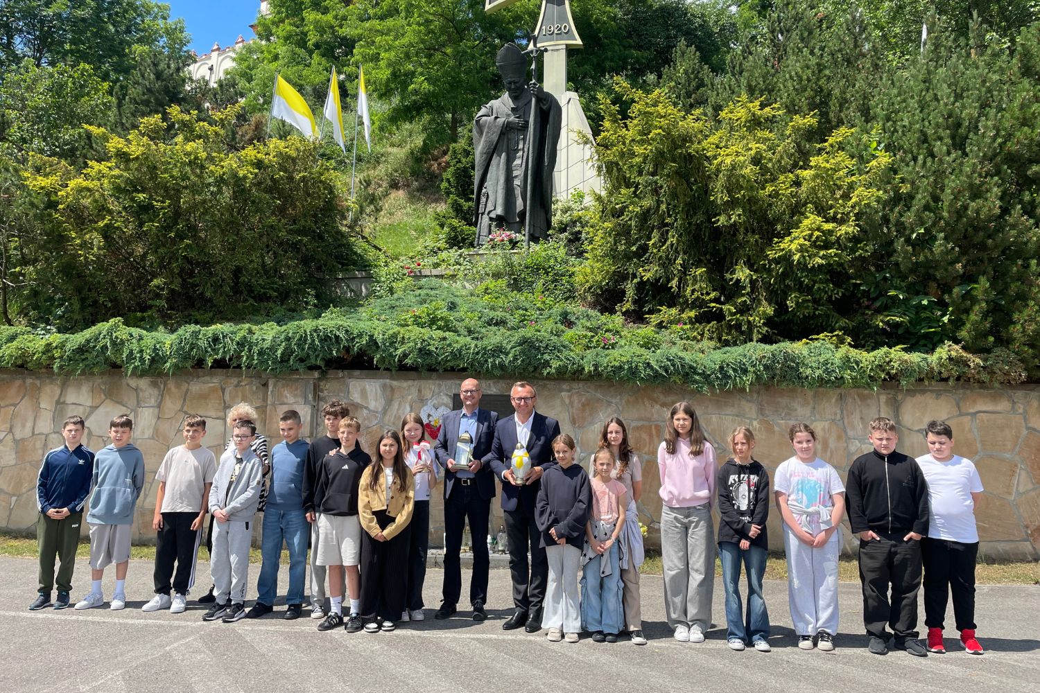 Sandomierz świętował rocznicę przyjazdu Jana Pawła II - Radio Kielce 12.06.2026. Obchody 27. rocznicy pielgrzymki papieża Jana Pawła II do Sandomierza / Fot. Grażyna Szlęzak-Wójcik - Radio Kielce