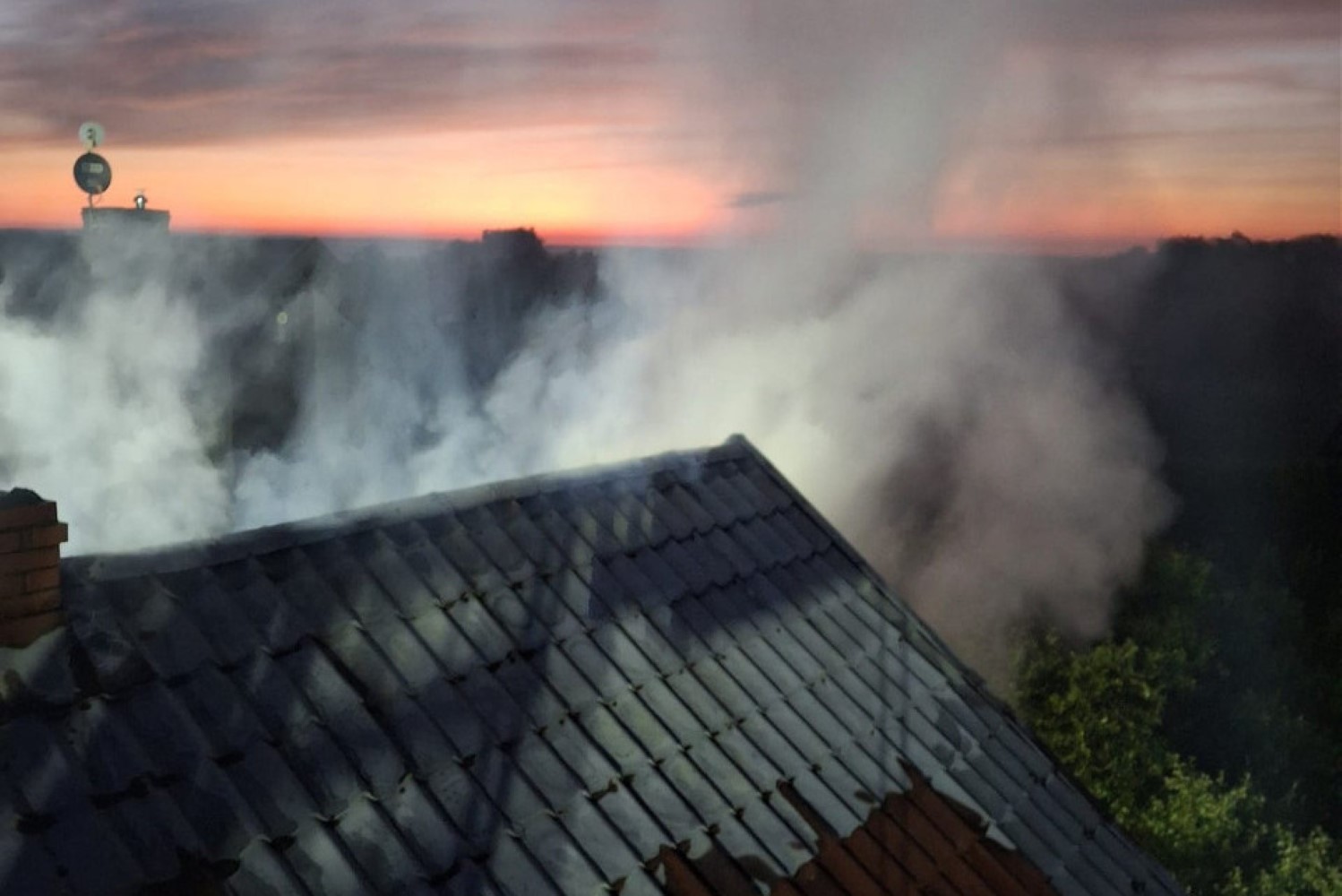 09.06.2026. Łagiewniki. Pożar / źródło: KP PSP Busko-Zdrój