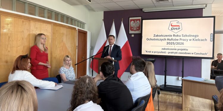 19.06.2026. Kielce. Podsumowanie roku Świętokrzyskiej Wojewódzkiej Komendy Ochotniczych Hufców Pracy / Fot. Aleksandra Słowak - Radio Kielce